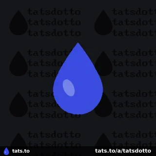Blue ink drop on a dark background